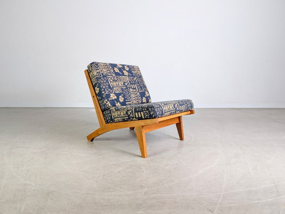 Image 1 of 2x Original Getama GE370 Midcentury Sessel Hans J. Wegner Eiche