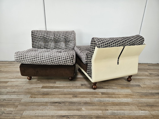 Image 1 of Four Amanta Armchairs by Mario Bellini for C&B Italia, 1970s