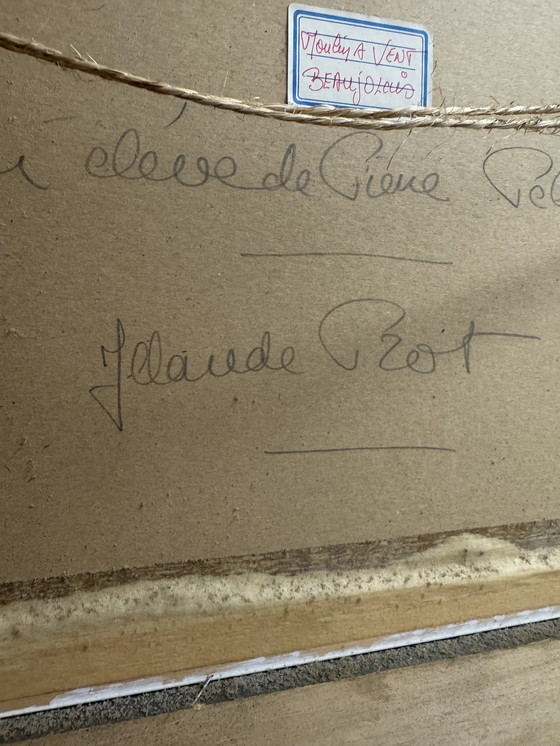 Image 1 of Post-Impressionist Landscape Painting