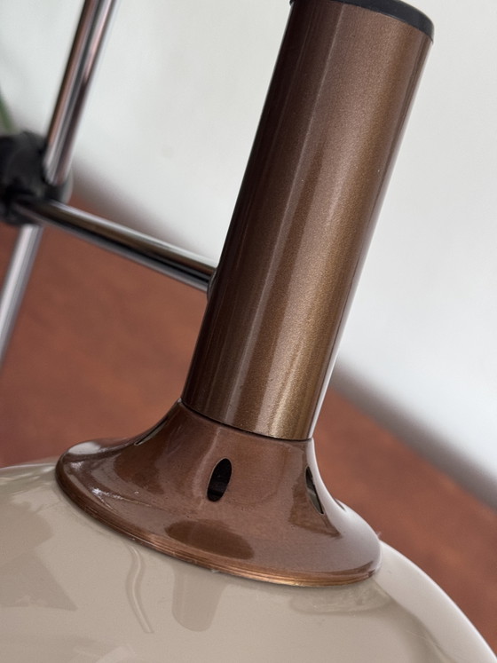 Lampada ad arco vintage Dijkstra mushroom – Dijkstra Lampen, Lampade da terra, Cromo, Plastica (photo 10 of 12)