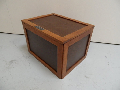 Vintage documenten kist