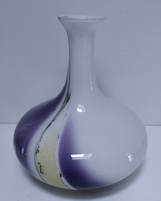 Image 1 of richartz vase art glass 80s