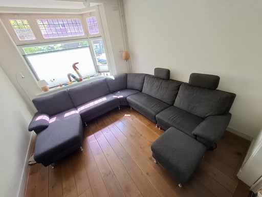 Hoekbank Bolsward, Kleur Antraciet Grijs