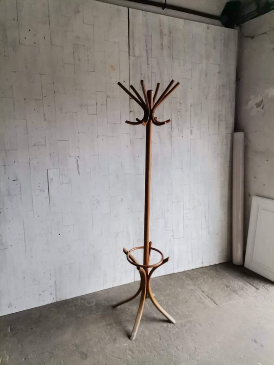 Portemanteau sur pied hongrois de Thonet, années 1930 – Portemanteaux (photo 5 of 7)