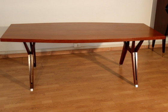 Image 1 of Tafel van Tolomeo, ontworpen door Ico Parisi en Ennio Fazioli voor MIM Rome, Italië, 1958.