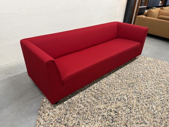 Image 1 of Gelderland 4800 3 Seater Sofa Vidar fabric Red 220