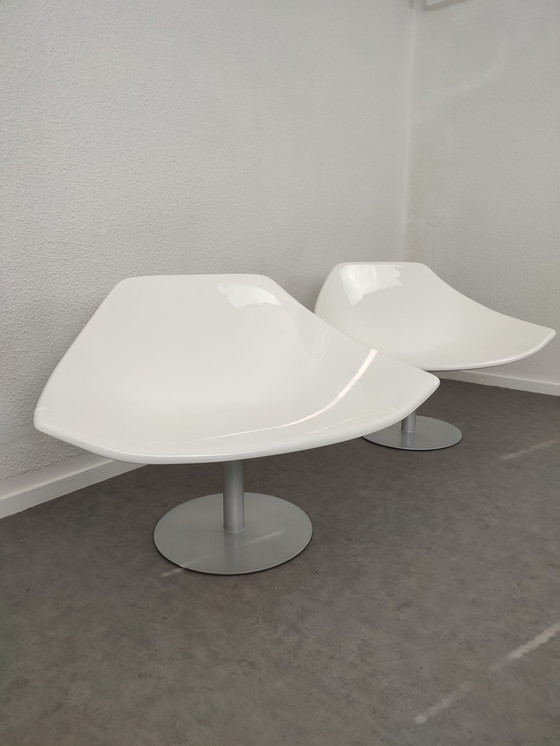 Image 1 of Set design draai fauteuils Ton Haas (NL 1959)