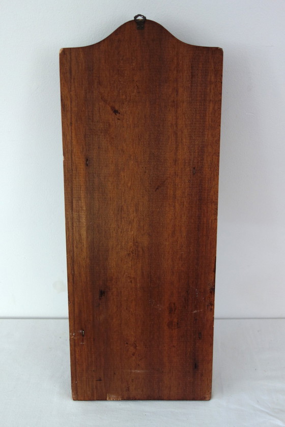 Image 1 of Boite à Clés et Porte Lettres Vintage Gravure Botanique