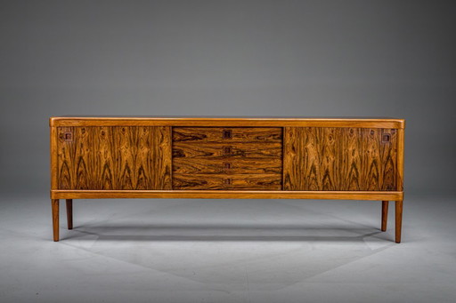 Hw Klein for Bramin Palisander Rosewood Sideboard, 1960s - Excellent Original