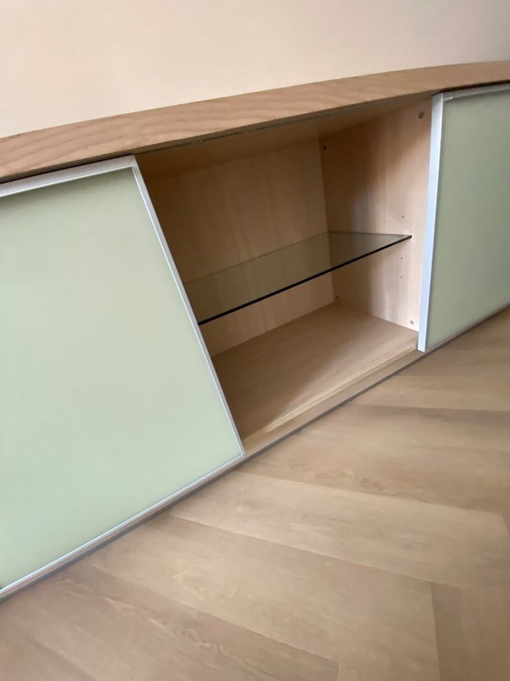 Image 1 of White oak sideboard