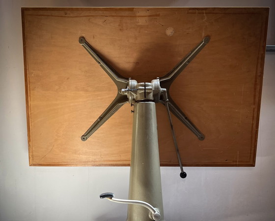 Image 1 of Industrial Nike Drawing Table - Sweden, 1950s