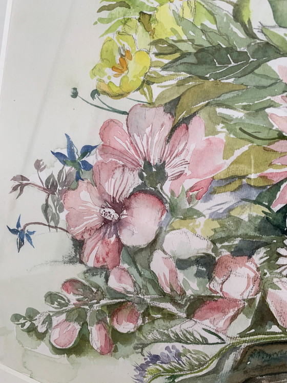 Image 1 of Acquerello dipinto di fiori selvatici Coraline Bäcker