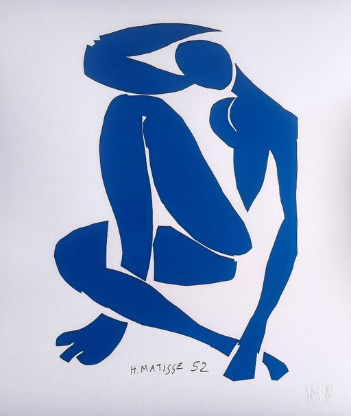 Henri Matisse - Nu Bleu IV