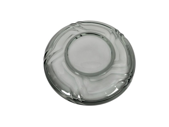 Image 1 of Fábrica de vidrio Leerdam - Copiadora A.D. - Modelo "cuenco de piña" *8x - vidrio prensado - 1934