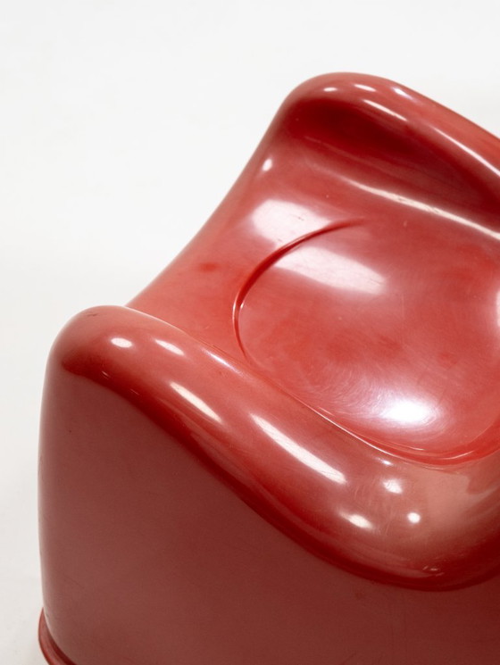 Image 1 of Conjunto de dos sillas Toga naranjas de Sergio Mazza para Artemide, década de 1960