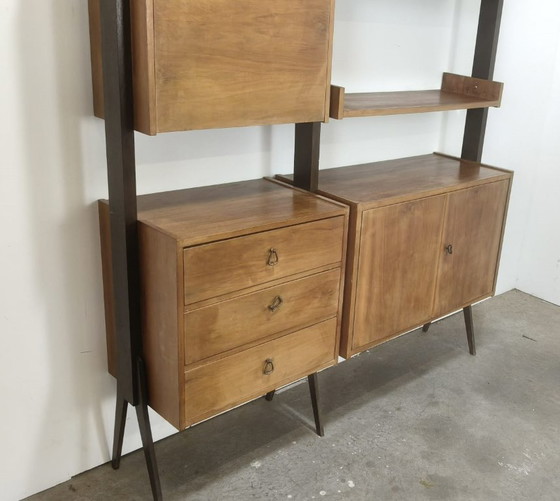 Image 1 of Mid Century wall unit