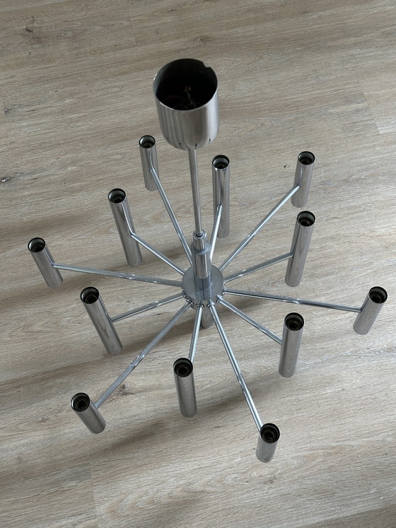 Image 1 of 1960s chandelier, "Sciolari" style