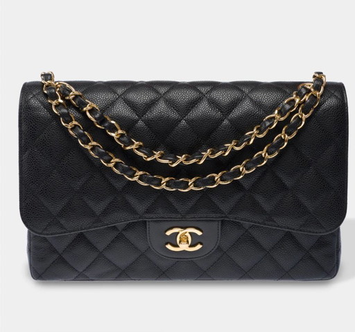 Sac CHANEL Tijdloos/Classique en Cuir Noir - 103396