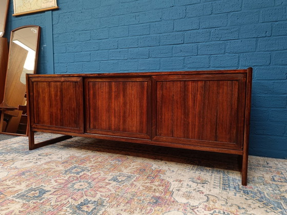 Image 1 of Vintage rosewood lowboard, Danish design by Mørke Møbelfabrik, 1960s