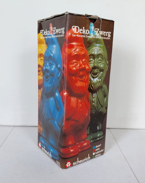 Scheurich Deko Zwerg 780-23 Red, In Box | 70s Pop Art € 49.00 – Scheurich W-Germany, Decorative Objects (photo 12 of 18)