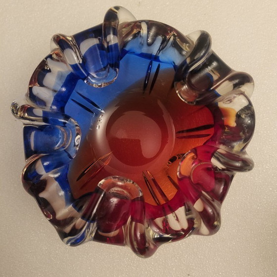 Image 1 of Sommerso asbak/sieradenbakje, Murano, 1960-70, vintage