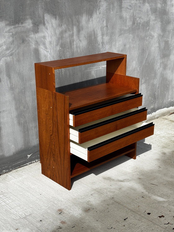 Image 1 of Vintage Poul Cadovius KLM kast – Scandinavisch design – teak – jaren 60
