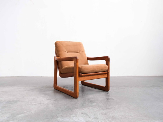 Poltrona Lounge Vintage in Teak Mid-Century – Poltrone, Legno (photo 2 of 5)