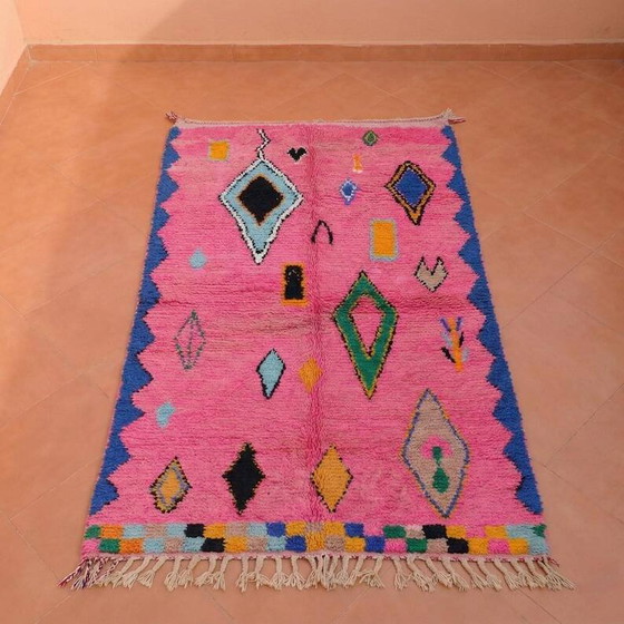 Alfombra marroquí hecha a mano 250cm x 150cm – Wool, Cotton, Modern (photo 6 of 6)