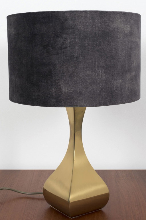 Vintage Messing Tischlampe