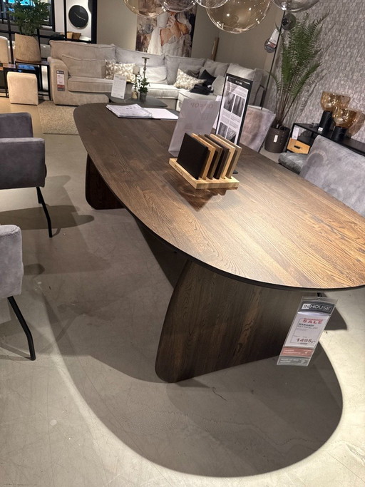 Marandi - 240x100 - Roble Mocca – INHOUSE, eettafels, Wood