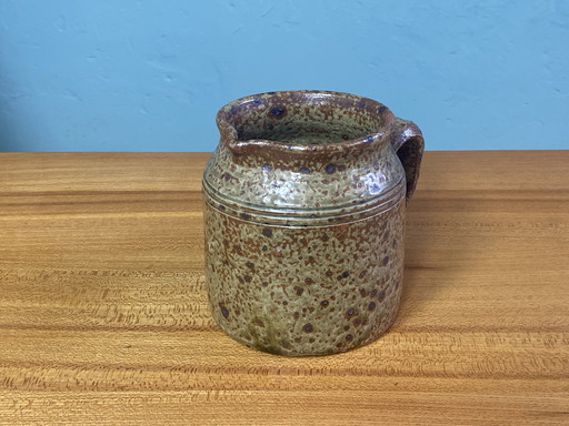 Stoneware purity pitcher, 70's ceramics
