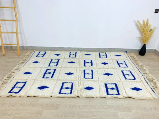 Image 1 of Marokkanischer Berberteppich, dekoriert, 200 cm x 300 cm