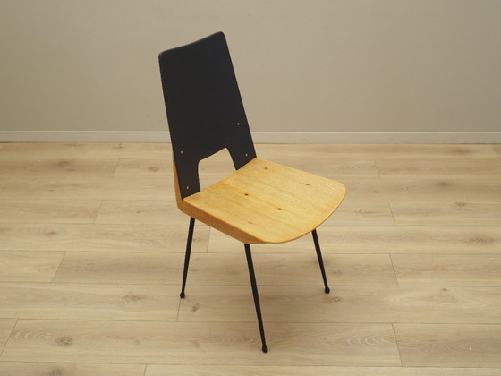 Image 1 of Set van zes stoelen, Italiaans ontwerp, jaren 1950, ontwerper: Carlo Ratti, fabrikant: Legni Curva