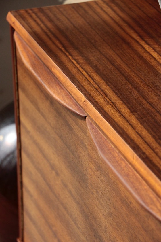 Image 1 of Meuble Vintage Zebrano et Noyer Morris of Glasgow