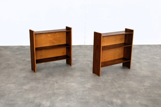 2 librerías/vitrinas vintage | teca | años 60