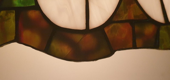 Stained Glass - Tiffany Style Lotus Flower Pendant Lamp (photo 63 of 65)