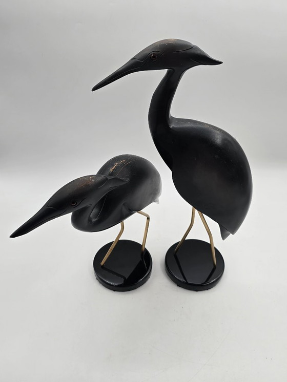 Image 1 of Pair of Egrets, Feathers Gallery