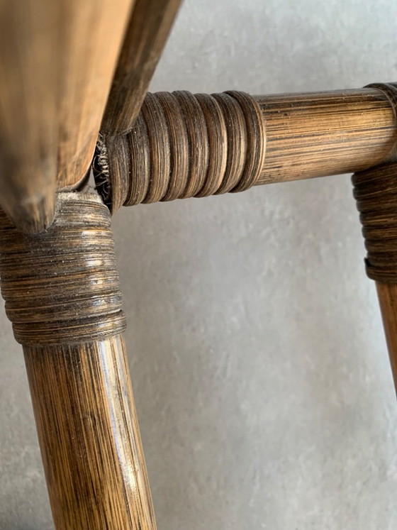 Table basse vintage avec porte-journaux intégré – Tables basses, Rattan, Glass (photo 10 of 18)