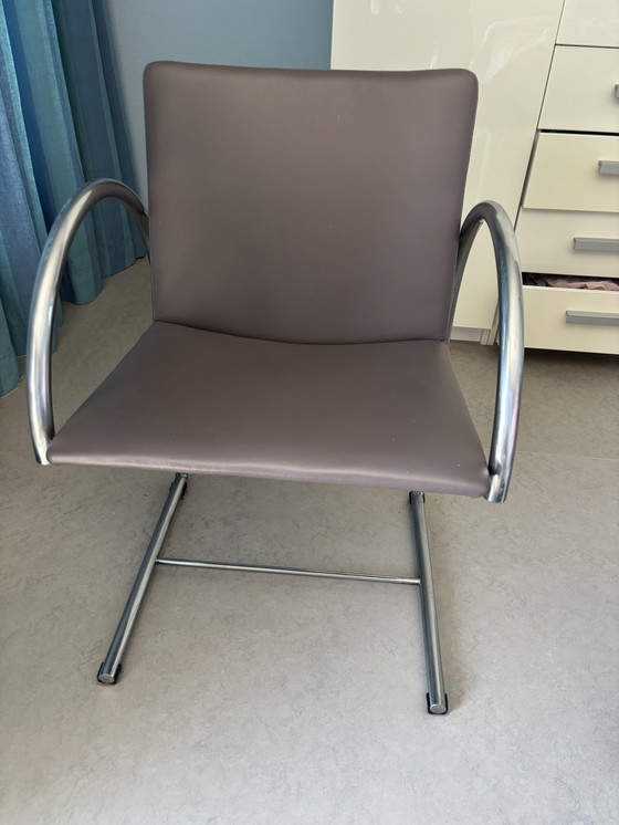 Image 1 of Sedie circolari Metaform in morbida pelle