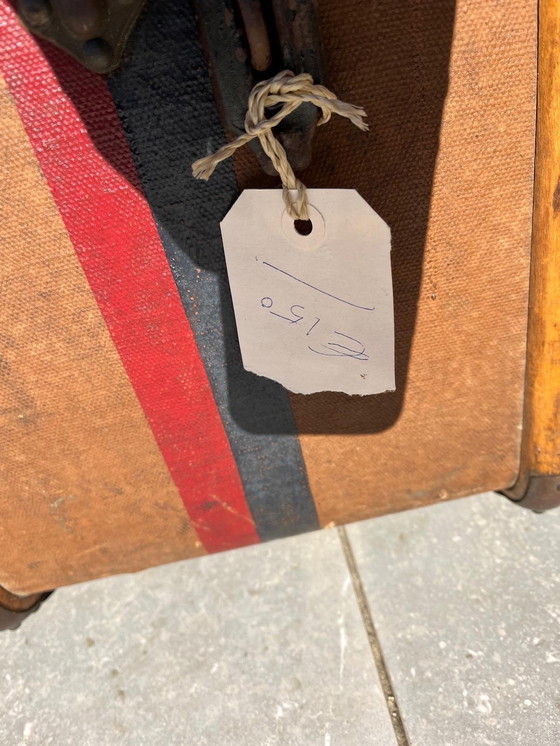 Image 1 of Baule da viaggio antico Zermatt Hotel Seiler