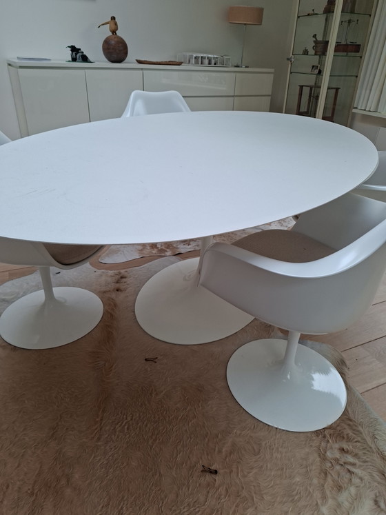 Knoll Saarinen Eclips 198x 121 – Eettafels, lamine (photo 5 of 7)