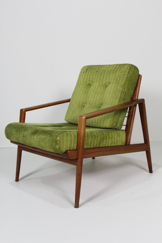 Image 1 of Vintage Armchair, Chair - 1960s, Green