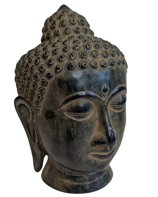 Cabeza de Buda china de bronce – lote 095 – Esculturas, Bronze (photo 2 of 9)