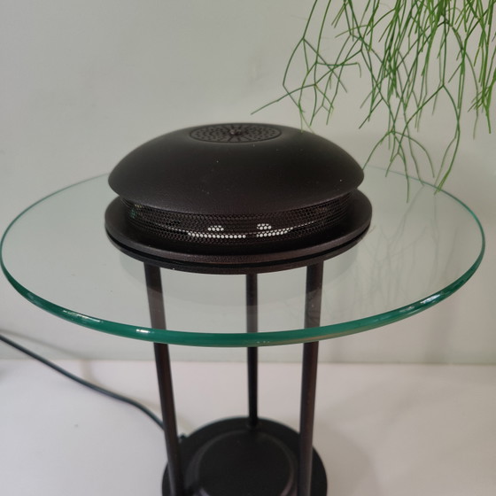 Lampada da tavolo vintage postmoderna a forma di UFO | Mors International Deventer | Stile Memphis, anni '80 (photo 8 of 14)