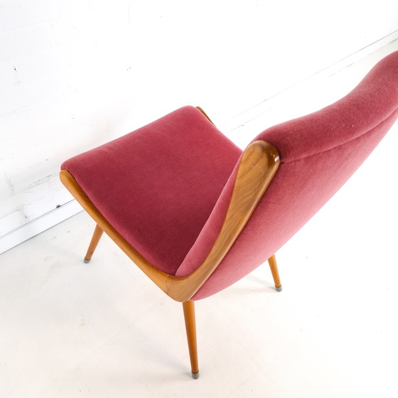 Image 1 of 4X Vintage Boomerang Dining Chair