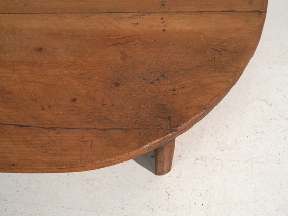 Table basse ronde ancienne en bois de pin – Europe Centrale, circa 1940 – Tables basses, Rustic (photo 40 of 40)