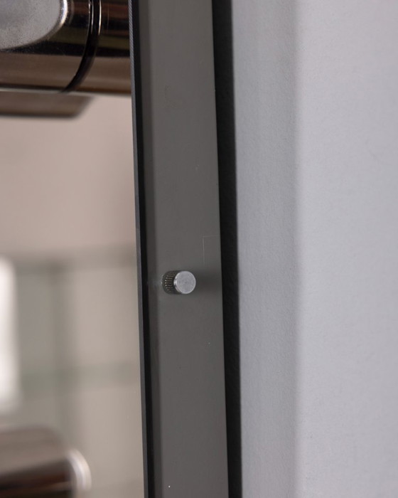 Lampada da soffitto vintage italiana con specchio, marca Veca, anni '70. – Lampade a sospensione, Glass (photo 7 of 8)