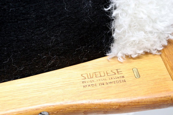 Image 1 of Yngve Ekstrom per Swedese Lamino poggiapiedi vintage