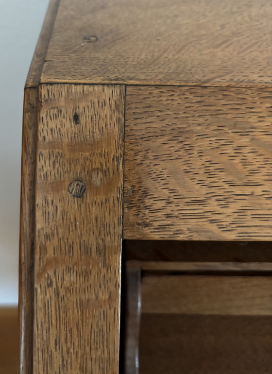 Antique secretary desk, 1910-1930, Neo-Renaissance – Wall cabinet, Wood (photo 13 of 15)