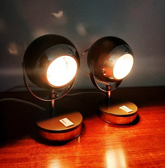 Image 1 of 2x Eye ball spots Space Age by Aluminor